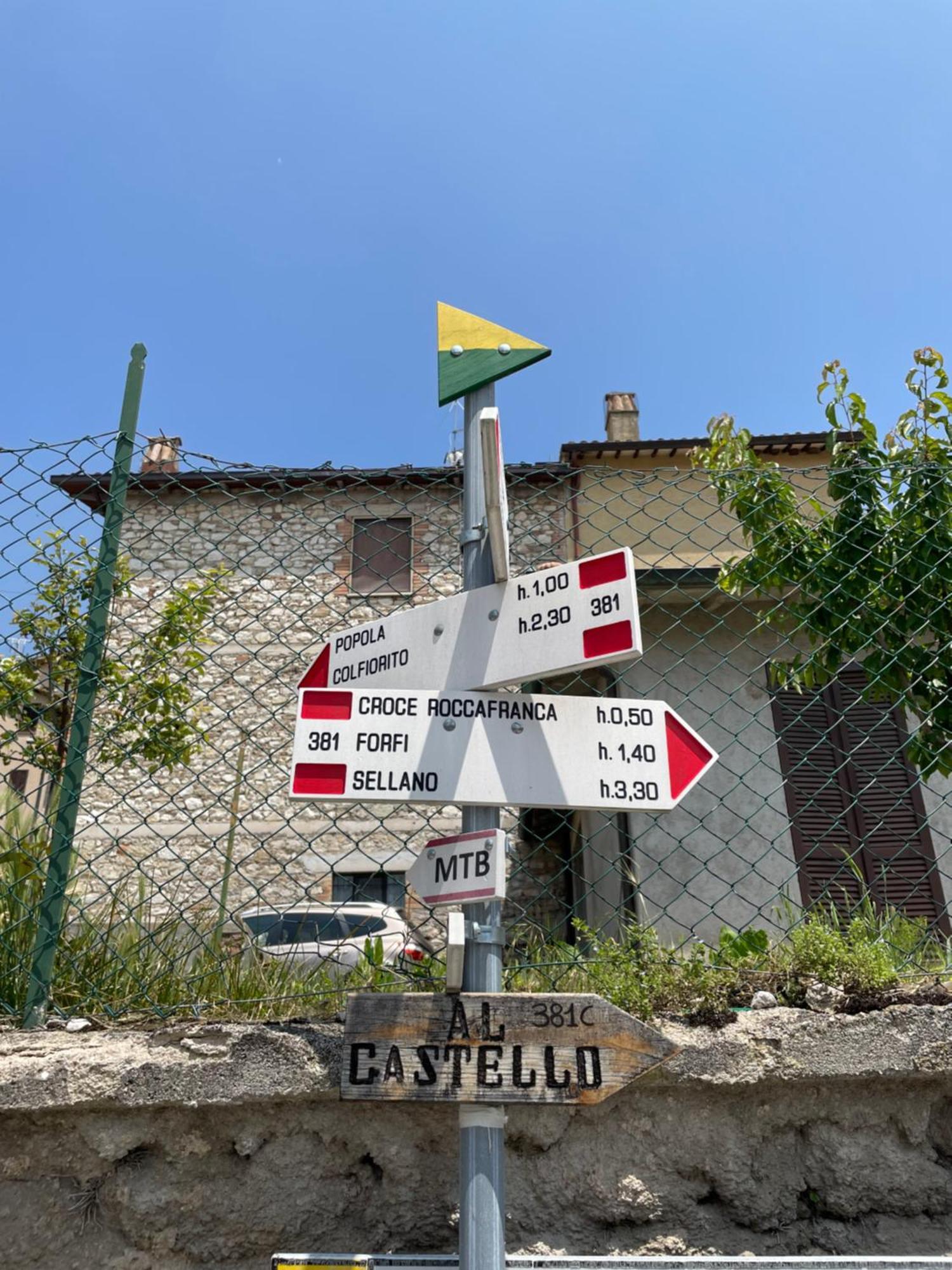 فندق Casa Savini Verchiano المظهر الخارجي الصورة
